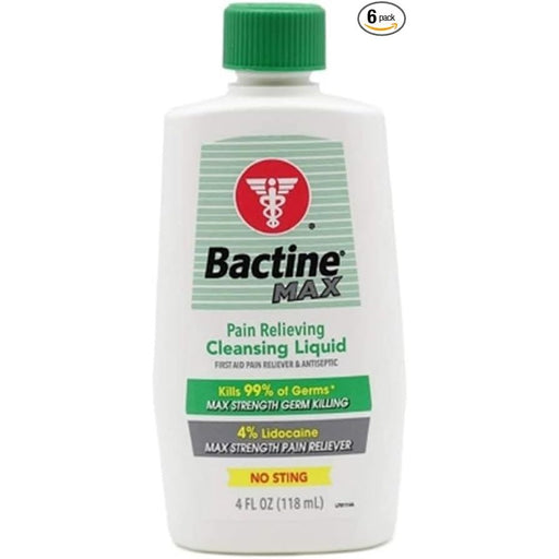 Bactine MAX Bactine MAX Pain Relieving Cleansing Spray (12-Piece PDQ Display) Antiseptics & Cleaning Supplies White Smoke