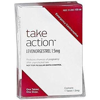0 Leader (Tm) Emergency Contraceptive  1.5 Mg Tablet 1Ct (Compare to Plan B One-Step) Lavender