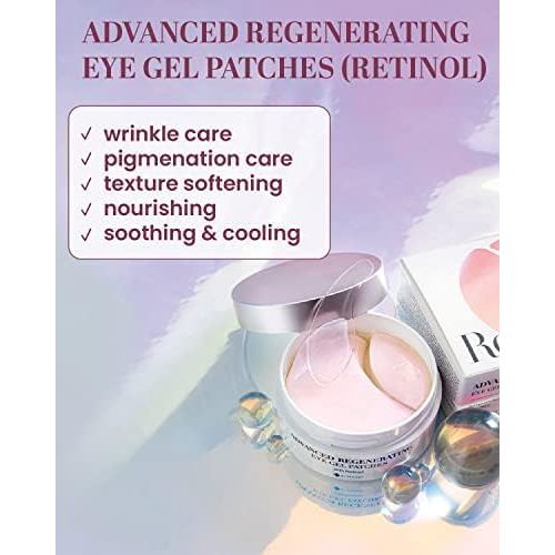 AsiaBeautyMall K-Secret Advanced Regenerating Eye Gel Patches Eye Mask Light Gray