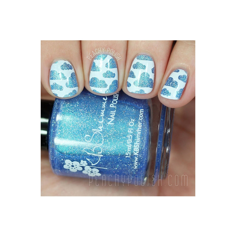 UberChic Beauty Collection 15 Stamping Plate Dark Gray