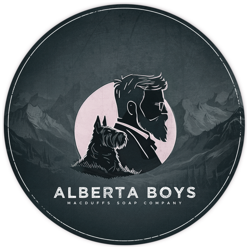 Macduffs Soap Company Macduffs Soap Co. Alberta Boys Collection Shaving Set Dark Slate Gray Shaving Soap 120g