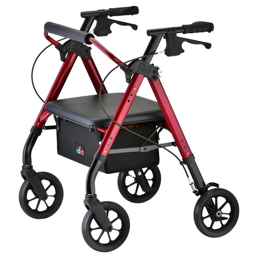Nova NOVA Star HD Petite Rollator Walker, Red (Model 4279RD) Walkers White Smoke