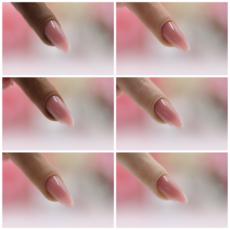 Red Iguana LLC "NAKED" BB Gel Kit - Natural Pink Base and Builds Light Gray