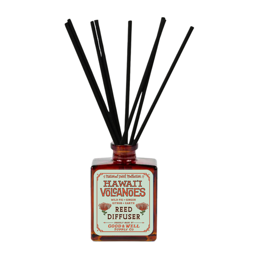 Good & Well Supply Co Hawaii Volcanoes National Park Reed Diffuser White Smoke
