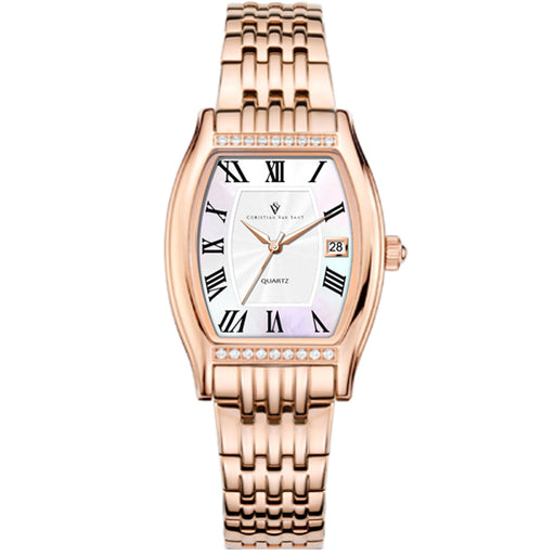 Bids.com Christian Van Sant Women's Gemma Watches White Smoke