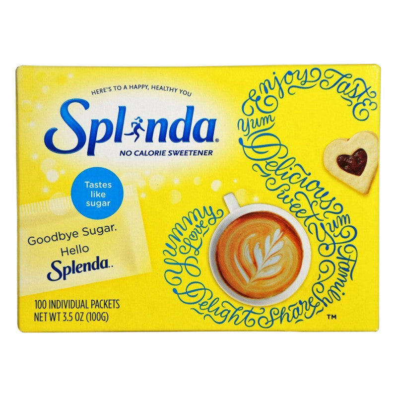Splenda Splenda No Calorie Sweetener Packets 100ct Sugar & Sweeteners Gold