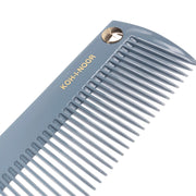 KOH-I-NOOR Beauty USA Pastel Wide Tooth Comb - Biodegradable Acetate for Detangling All Hair Types Comb White Smoke Ivory white,Baby blue,Navy blue,Burgundy red,Mustard yellow,Face powder pink