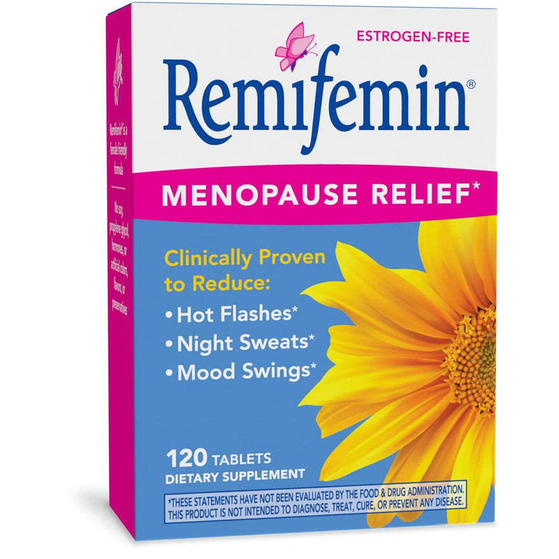 Remifemin Remifemin Enzymatic Therapy, Menopause Relief, 120 Tablets Vitamins & Supplements White Smoke