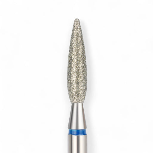 nbmsupply Elite Embrace Professional 2.3*10 mm Flame Nail Drill Bit Blue Dark Gray 1 pcs,10 pcs
