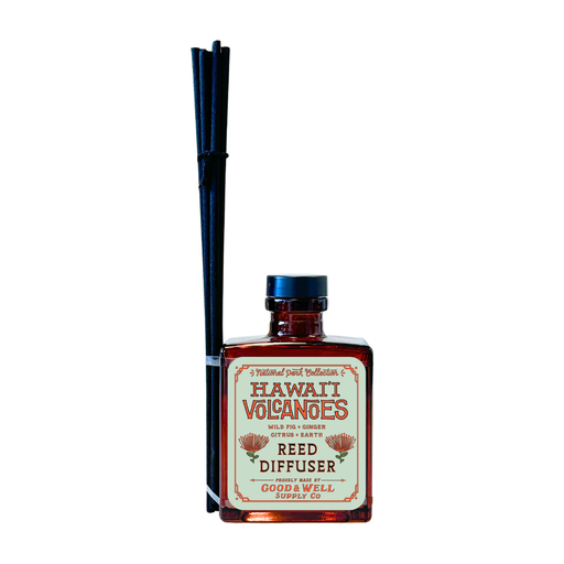 Good & Well Supply Co Hawaii Volcanoes National Park Reed Diffuser White Smoke