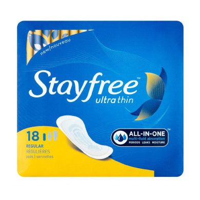 Stayfree Stayfree Ultra Thin Regular Pads Personal Care Royal Blue