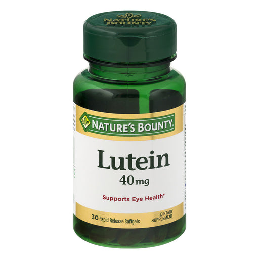 Nature's Bounty Nature's Bounty Lutein, 40 Mg, Rapid Release Softgels Vitamins & Supplements Lavender