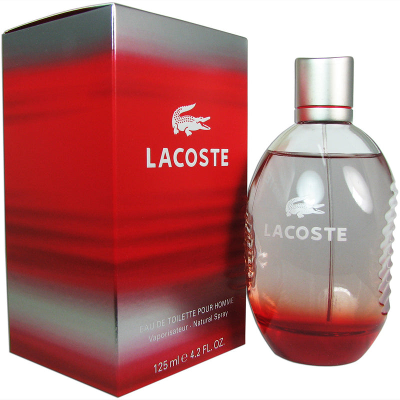 Lacoste Lacoste Red Men Spray 4.2 Oz Perfume & Cologne White Smoke