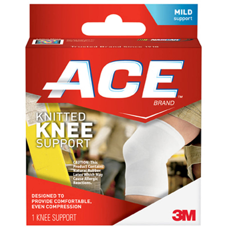 ACE ACE Knee Support, Compression, Large/X Large Personal Care White Smoke