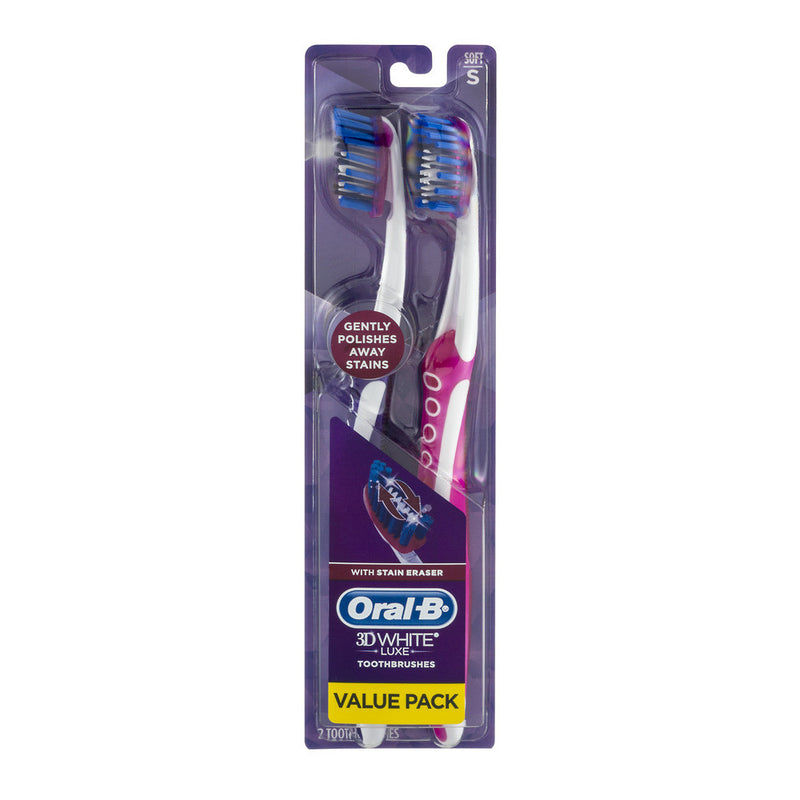 Oral-B Oral-B Pro-Flex Stain Eraser Manual Soft Toothbrush Toothbrushes Dim Gray