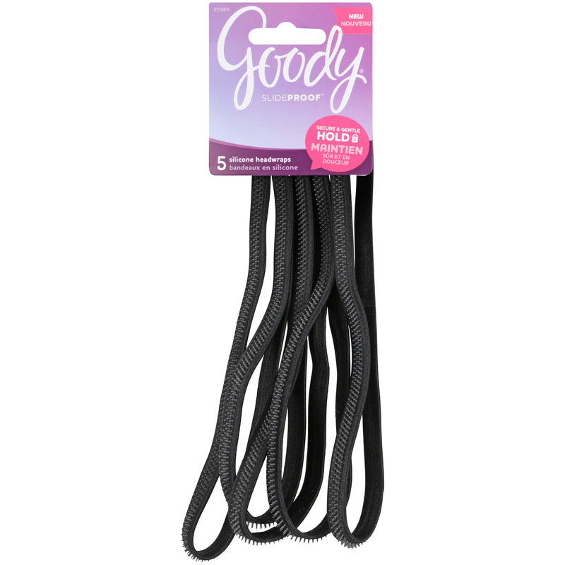 Goody Goody Slideproof Thin Headbands - 5ct Hair Care White Smoke