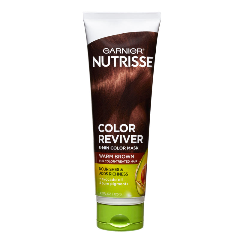 Garnier Garnier Nutrisse 5 Min Color Hair Mask - Warm Brown - 4.2 Fl Oz Hair Color White Smoke
