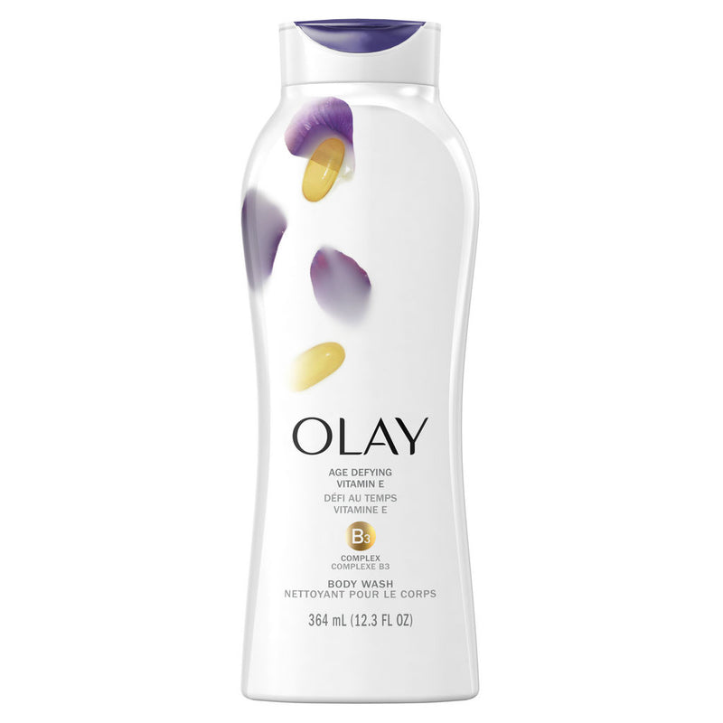 Olay Olay Age Defying Body Wash With Vitamin E, 12.3 Fl Oz Body Wash Lavender