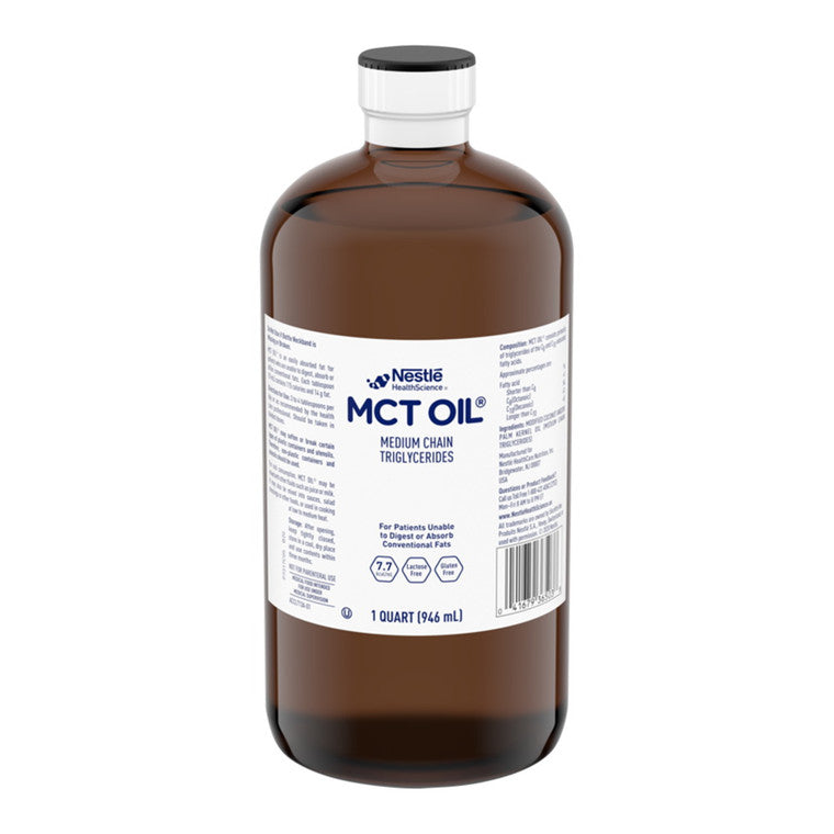 Nestle Nutrition Drink Nestle Nutrition Drink Health Science MCT OIL Medium Chain Triglycerides, 1 Qt Medicine Cabinets White Smoke