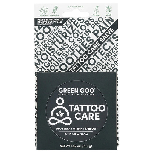 Green Goo Green Goo Salve Tattoo Care Tin Large, 1.82 Oz Bath & Body Dark Slate Gray