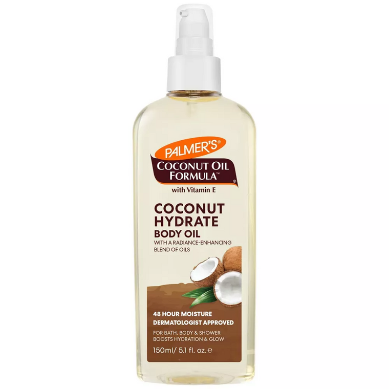 Palmer's Palmer's Coconut Oil Formula, Body Oil, 5.1 Fl Oz (150 Ml) Skin Care Antique White