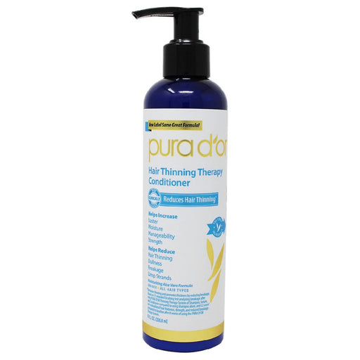 Pura D'or Pura Dor Hair Thinning Therapy Conditioner  8  Oz Conditioners White Smoke