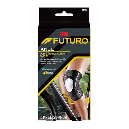 Futuro Knee Supports Futuro Knee Supports Infinity Precision Fit Support, Adjustable Plant Cages & Supports Black