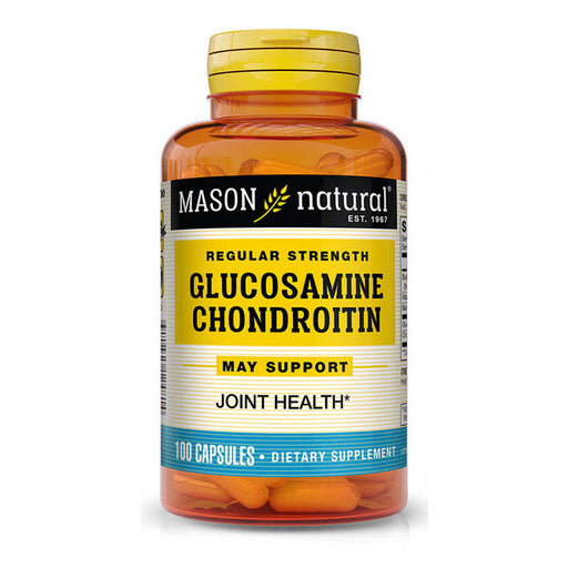 Mason Natural Mason Natural® Glucosamine Chondroitin – Regular Strength (100 Capsules) Vitamins & Supplements White Smoke