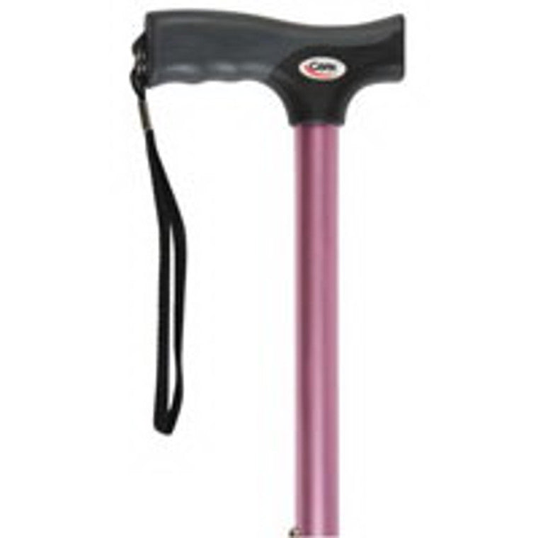 Carex Carex Soft Grip Adjustable Cane, Pink Canes & Walking Sticks White Smoke