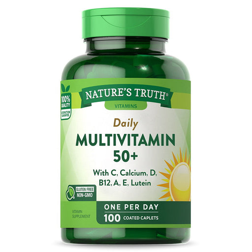 Nature's Truth Nature's Truth ABC Complete Senior Multivitamin Vitamins & Supplements White Smoke