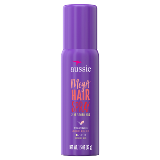 Aussie Aussie Hairspray, Flexible Hold 1 1.5 Oz Hair Care Slate Blue