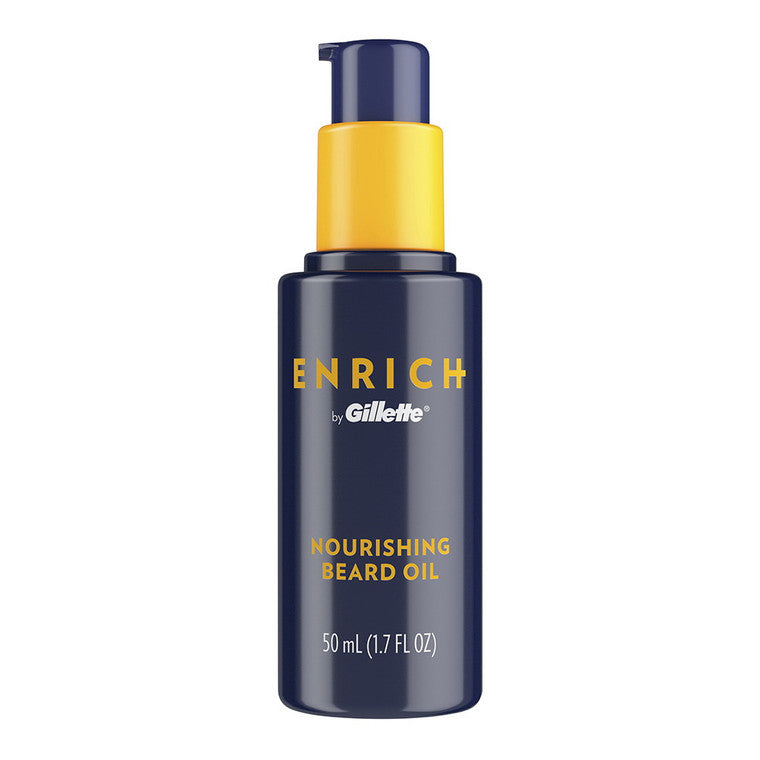 Enrich Enrich Gillette Beard Oil For Men, 1.7 Fl Oz Personal Care White Smoke