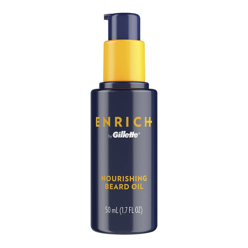 Enrich Enrich Gillette Beard Oil For Men, 1.7 Fl Oz Personal Care White Smoke