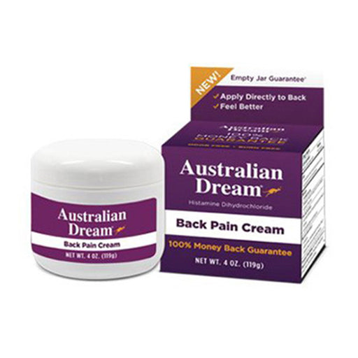 Australian Dream Australian Dream Back Pain Cream - 2 Oz Hot & Cold Therapies White Smoke