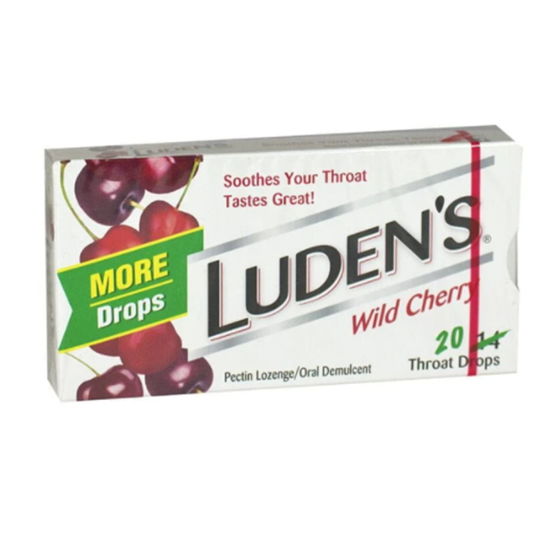 Ludens Ludens Wild Cherry Throat Drops 20 Count Health & Beauty Lavender