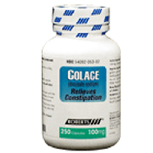 Colace Stool Softner Colace Stool Softner Docusate Sodium 100 Mg Laxative Capsules Medicine Cabinets White Smoke