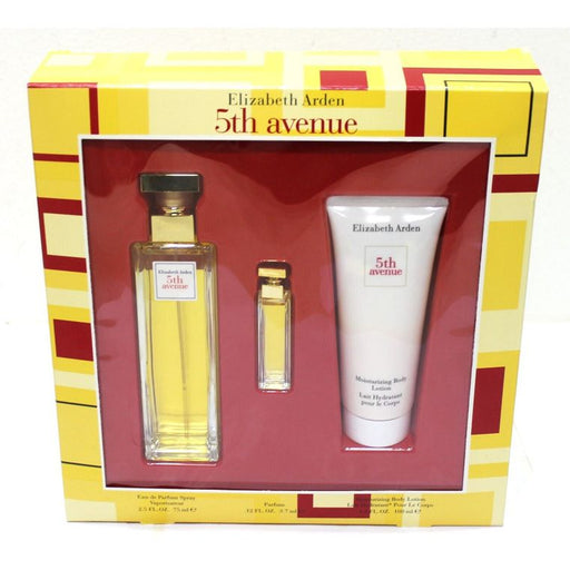 Elizabeth Arden Elizabeth Arden 5th Avenue – 3-Piece Luxury Gift Set for Women Bath & Body Gift Sets White Smoke