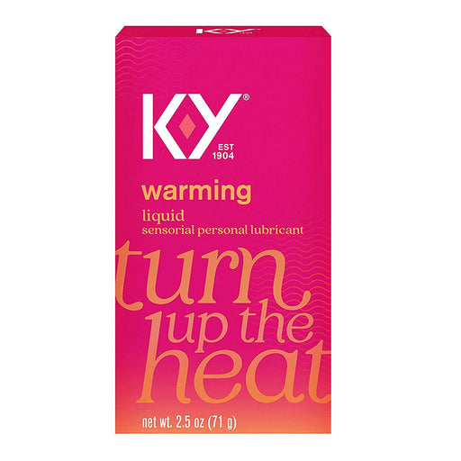 KY Personal Lubricants KY Personal Lubricants Warming Sensation Liquid Lubricant - 2.5 Oz Personal Lubricants Medium Violet Red