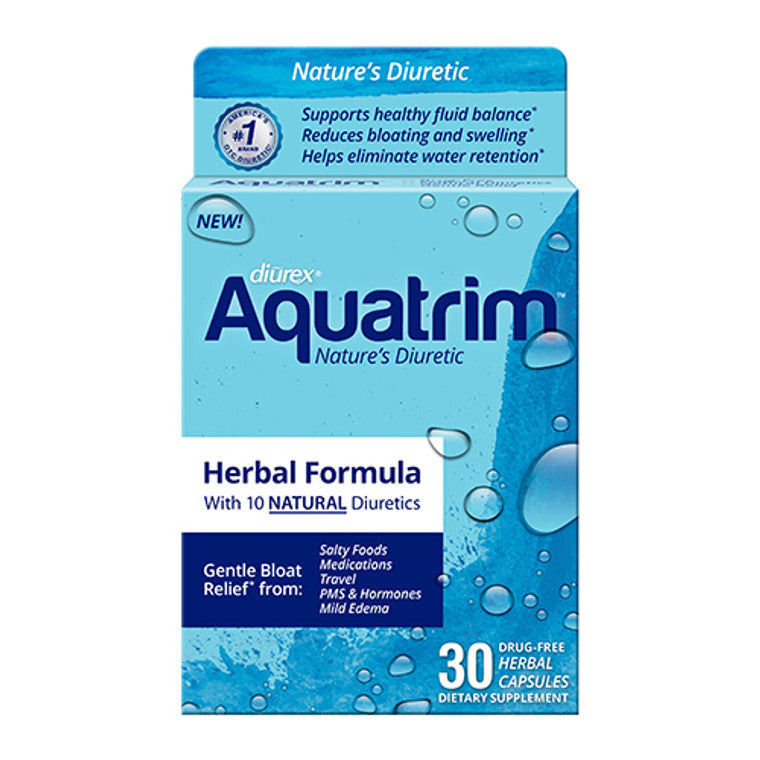 0 Diurex Aquatrim Herbal Capsules Vitamins & Supplements Sky Blue