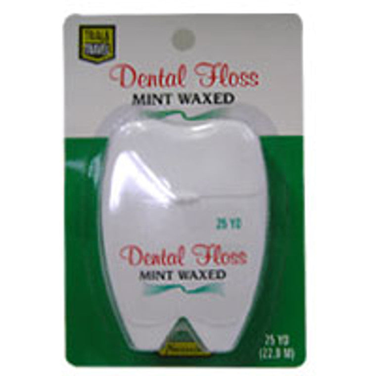 Pine State Pine State Lil Drug Waxed Dental Floss, 25 Yards Dental Floss Dark Gray