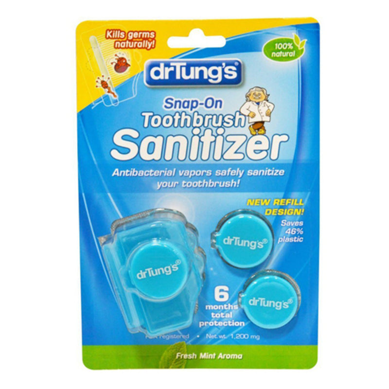 Dr. Tung s Dr. Tung s Snap-On Toothbrush Sanitizer Toothbrushes Dodger Blue