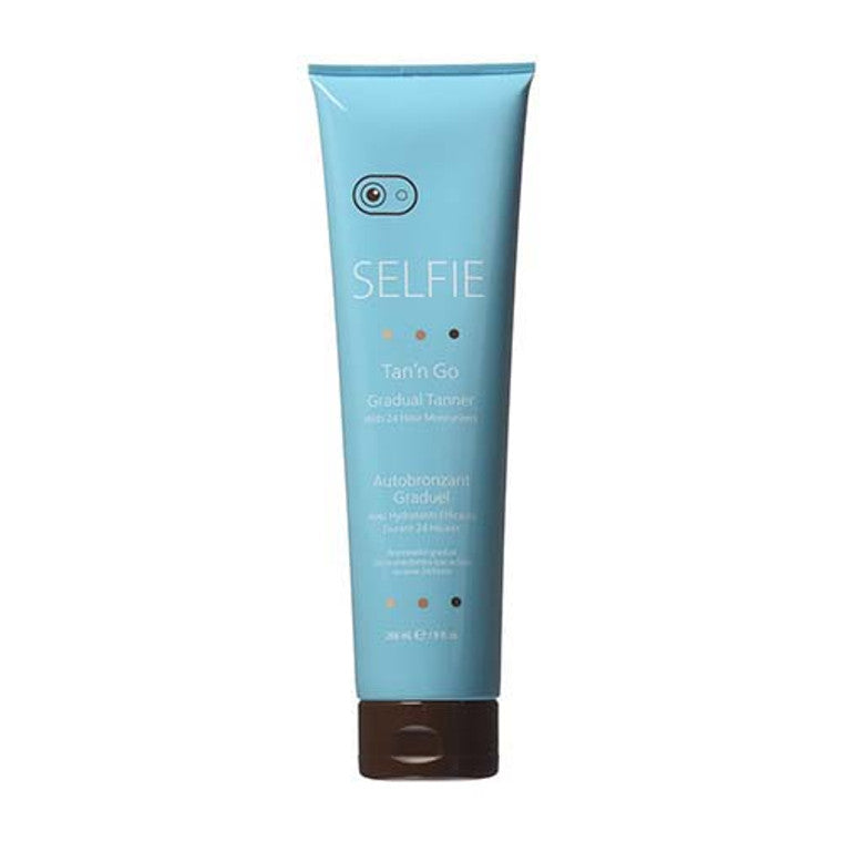 Selfie Selfie Tann Go Gradual Tanner With 24 Hour Moisturizers, 9 Oz Skin Care White Smoke