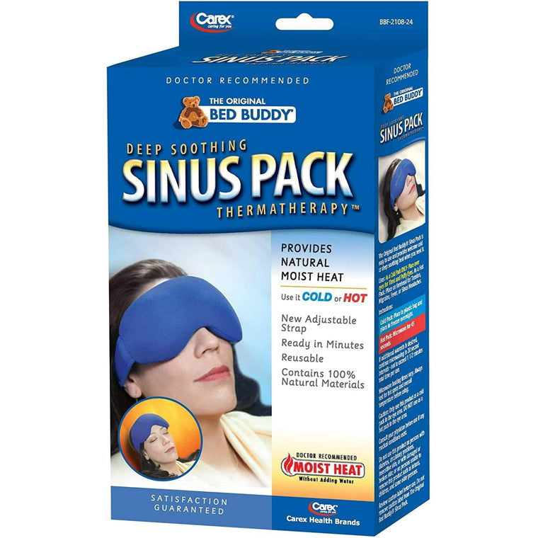 Bed Buddy Bed Buddy Hot & Cold Sinus Pack Hot & Cold Therapies White Smoke