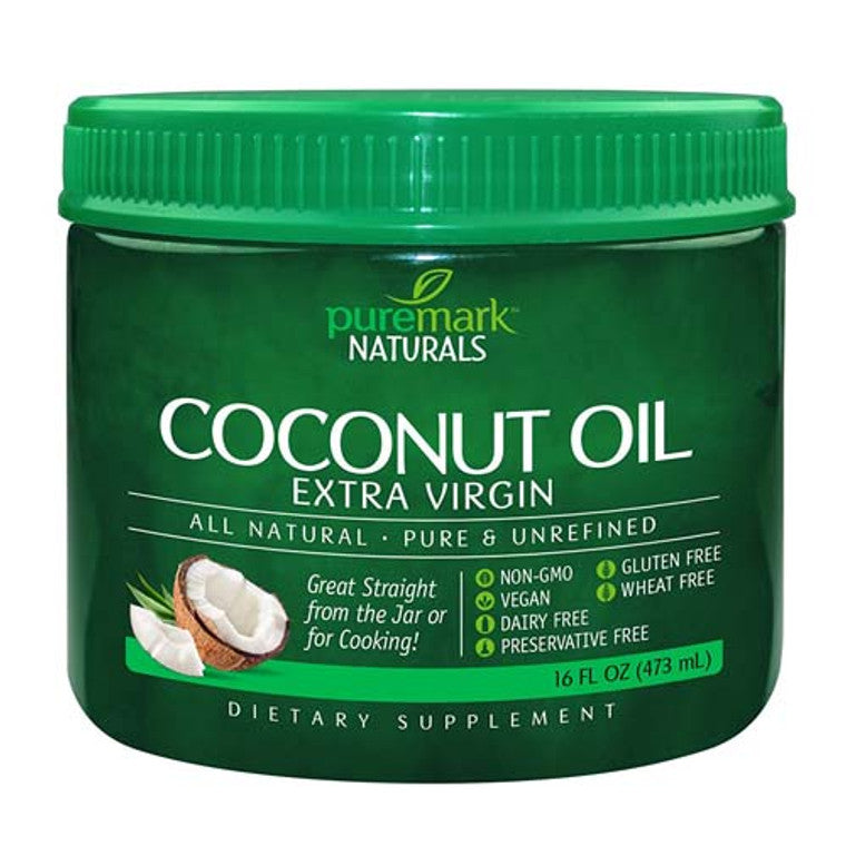 21st Century 21st Century Puremark Naturals Extra Virgin Coconut Oil, 16 Oz Coconuts Dark Green