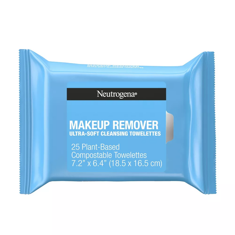 Neutrogena Neutrogena Makeup Remover Cleansing Towelettes & Face Wipes - 25ct Makeup Removers White Smoke