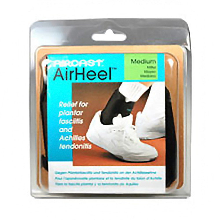 Aircast Ankle Braces Aircast Ankle Braces Airheel Foot And Brace, Medium Airheel Wall Jacks & Braces White Smoke