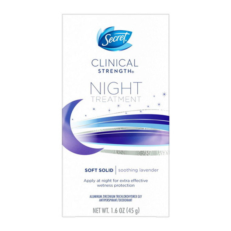 0 Secret Clinical Strength Soft Solid Antiperspirant & Deodorant Medicine Cabinets White Smoke