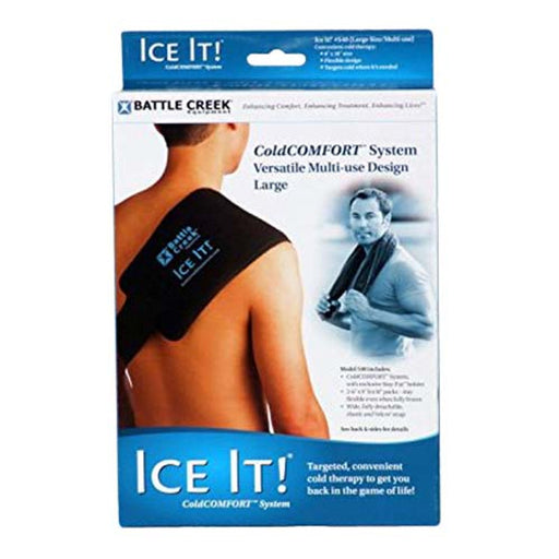 Battle Creek Equipment Battle Creek Equipment Ice It ColdCOMFORT 6X18In W/Cover &Strap Health Care Lavender