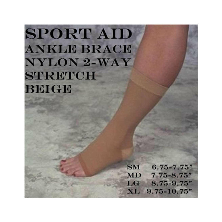 Scott Sport Aid  Ankle Brace Nylon Slip-on  X- Lge Wall Jacks & Braces Light Slate Gray