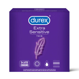 0 Durex Extra Sensitive Ultra Thin Condoms Condoms Dark Slate Blue